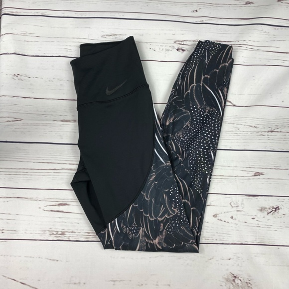 Nike Black Feather Leggings